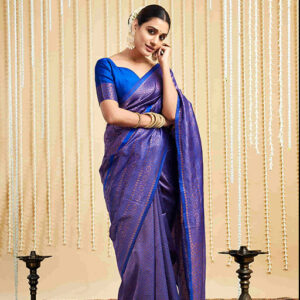 BLUE-KANJIVARAM-SAREE