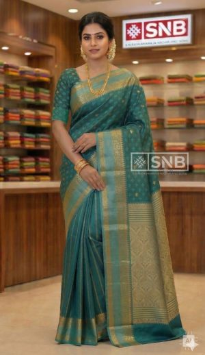 silk zari saree